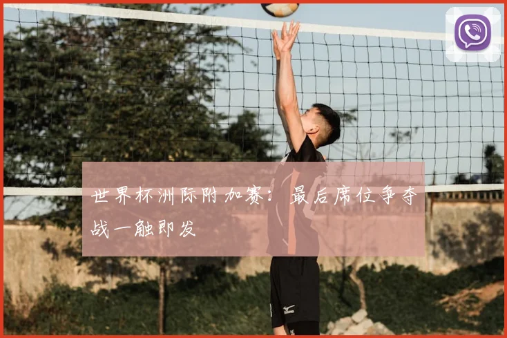 世界杯洲际附加赛：最后席位争夺战一触即发