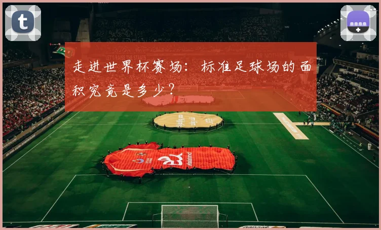 走进世界杯赛场:标准足球场的面积究竟是多少?